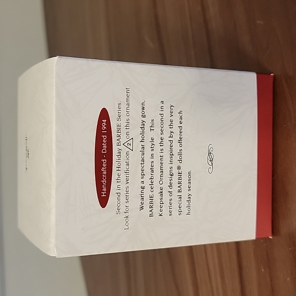 Holiday Barbie Ornament 1994 - Picture 10 of 12